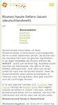 Mobile Screenshot of blumenversand-heute.de